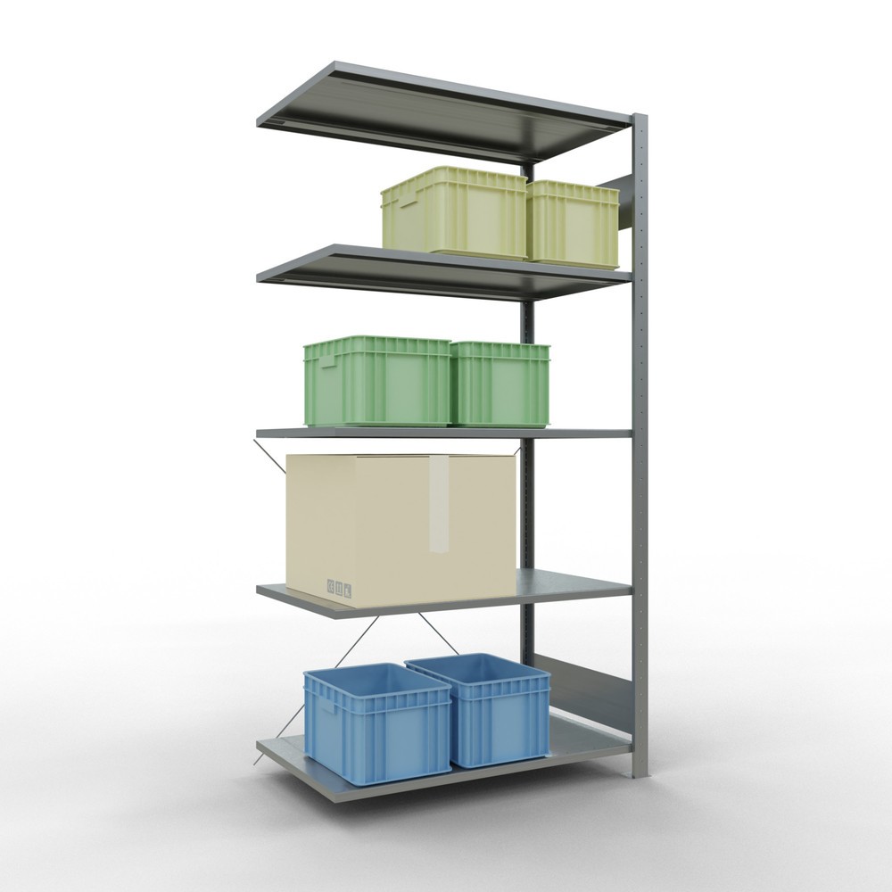 Productafbeelding nr. 3: LLegbordstelling inhangsysteem, AV, VL 150 kg, verzinkt, hxbxd 2.000 x 1.000 x 600 mm