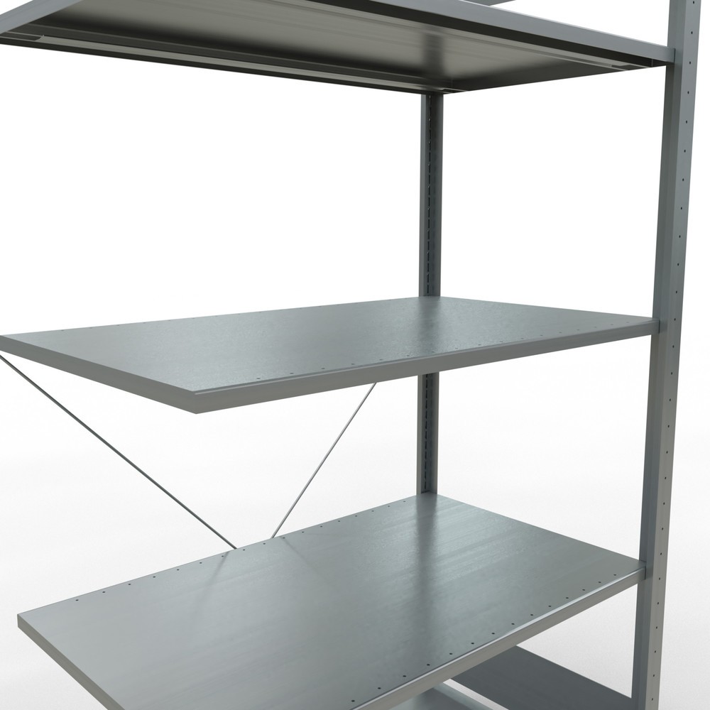 Productafbeelding nr. 5: LLegbordstelling inhangsysteem, AV, VL 150 kg, verzinkt, hxbxd 2.000 x 1.000 x 600 mm