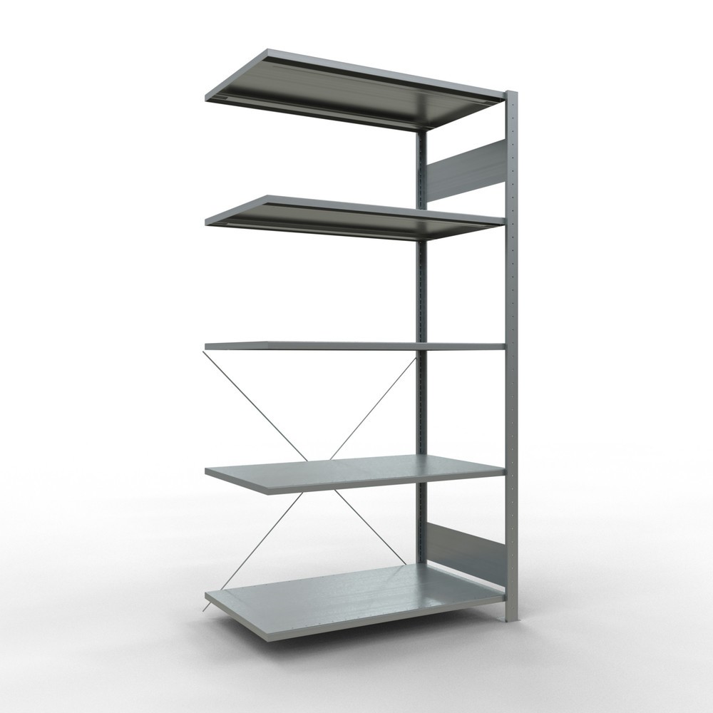 Product afbeelding: LLegbordstelling inhangsysteem, AV, VL 150 kg, verzinkt, hxbxd 2.000 x 1.000 x 600 mm