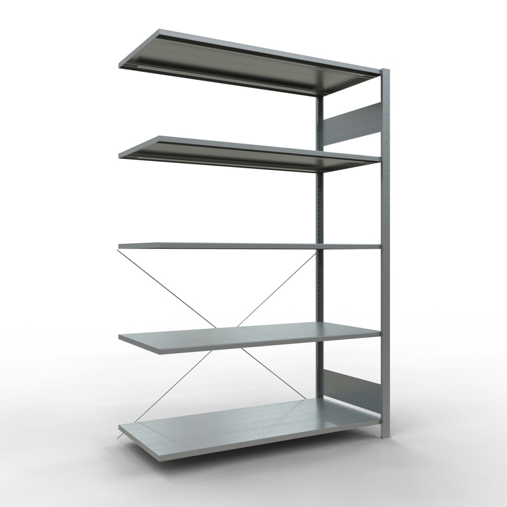 LLegbordstelling inhangsysteem, AV, VL 150 kg, verzinkt, hxbxd 2.000 x 1.300 x 600 mm Product afbeelding: LLegbordstelling inhangsysteem, AV, VL 150 kg, verzinkt, hxbxd 2.000 x 1.300 x 600 mm