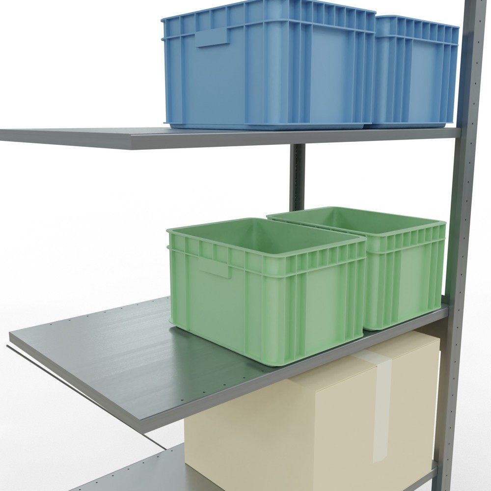 Productafbeelding nr. 4: LLegbordstelling inhangsysteem, AV, VL 150 kg, verzinkt, hxbxd 2.500 x 1.000 x 600 mm