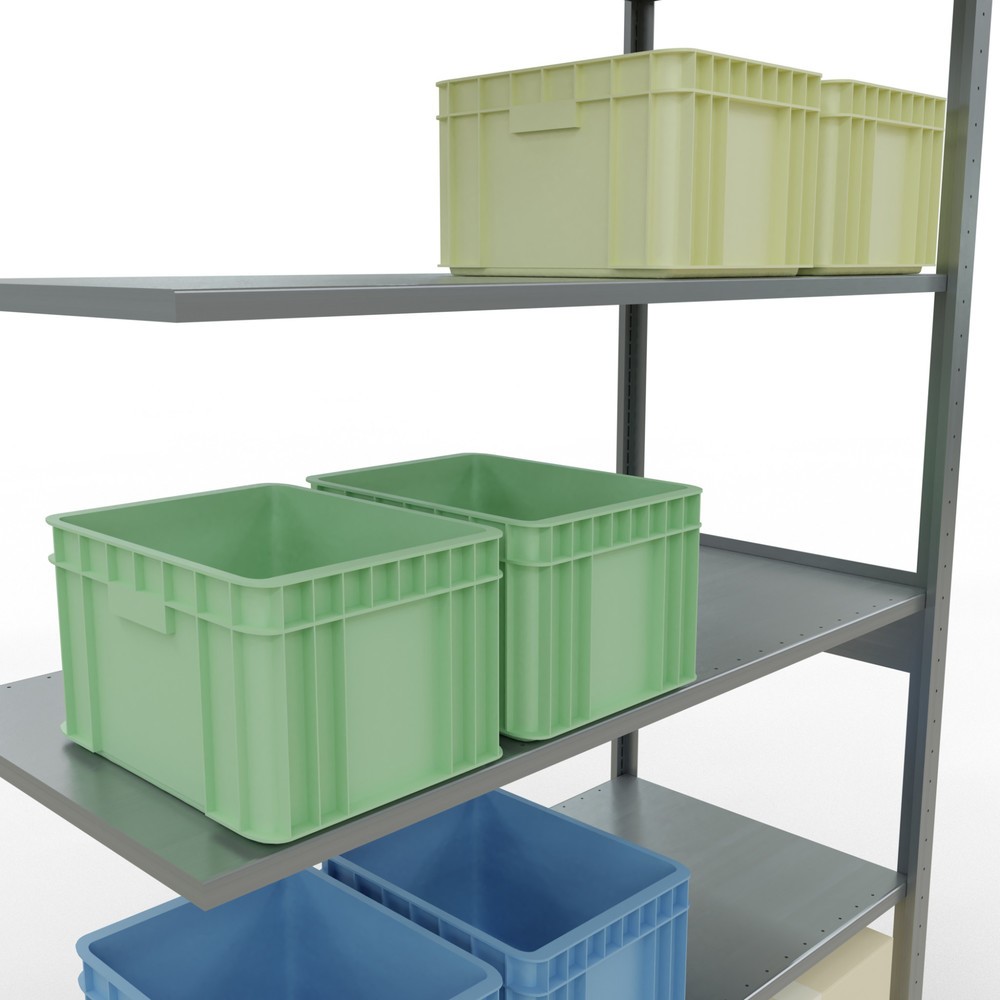 Productafbeelding nr. 4: LLegbordstelling inhangsysteem, AV, VL 150 kg, verzinkt, hxbxd 2.500 x 1.300 x 600 mm
