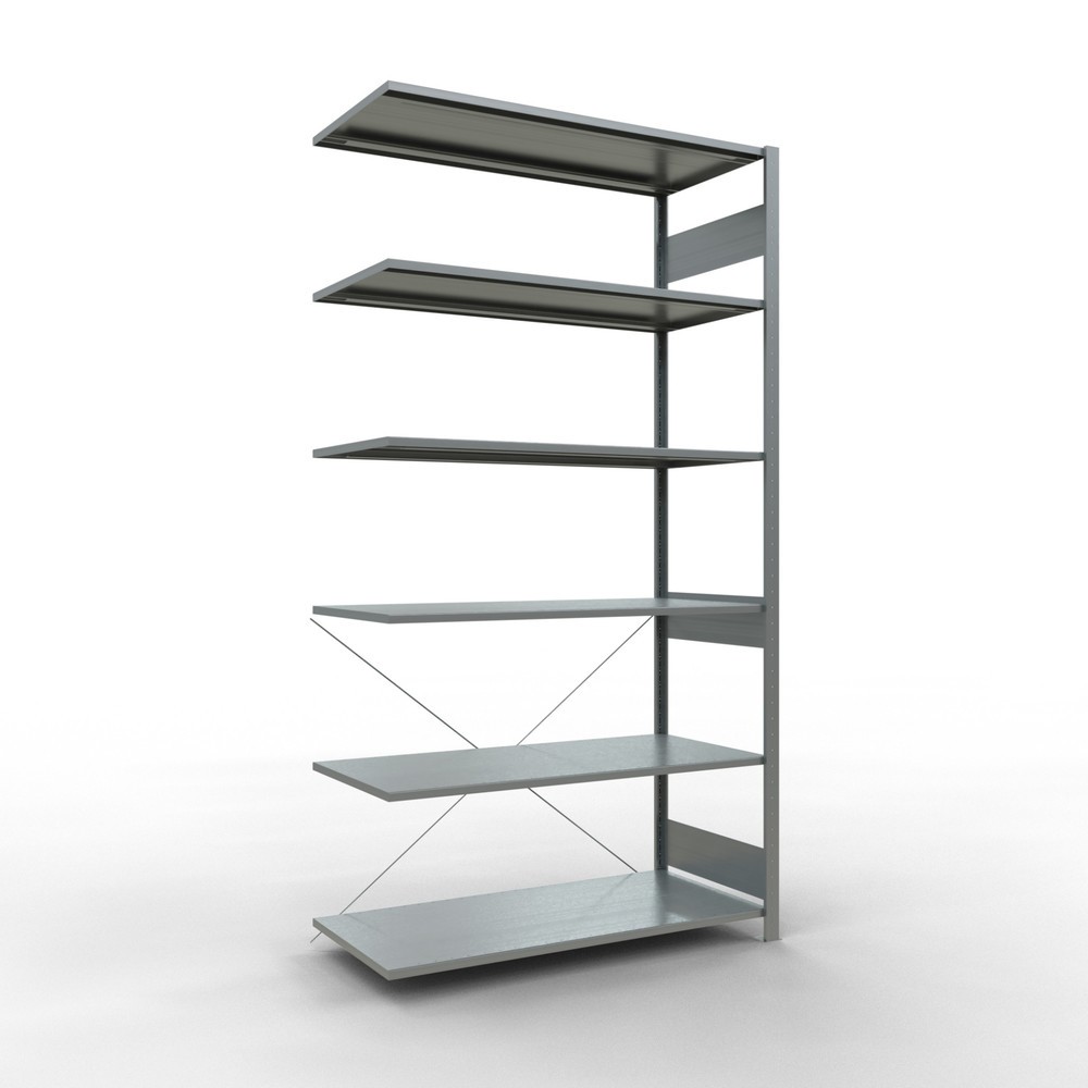 Productafbeelding nr. 1: LLegbordstelling inhangsysteem, AV, VL 150 kg, verzinkt, hxbxd 2.500 x 1.300 x 600 mm