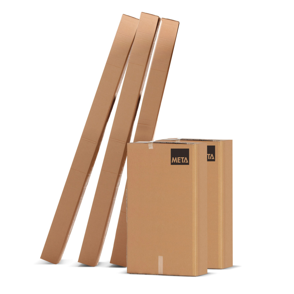 Productafbeelding nr. 2: Legbordstelling META, CLIP S3, AV, inhaaksysteem, VL 100 kg, verzinkt, hxbxd 2.000 x 1.000 x 400 mm