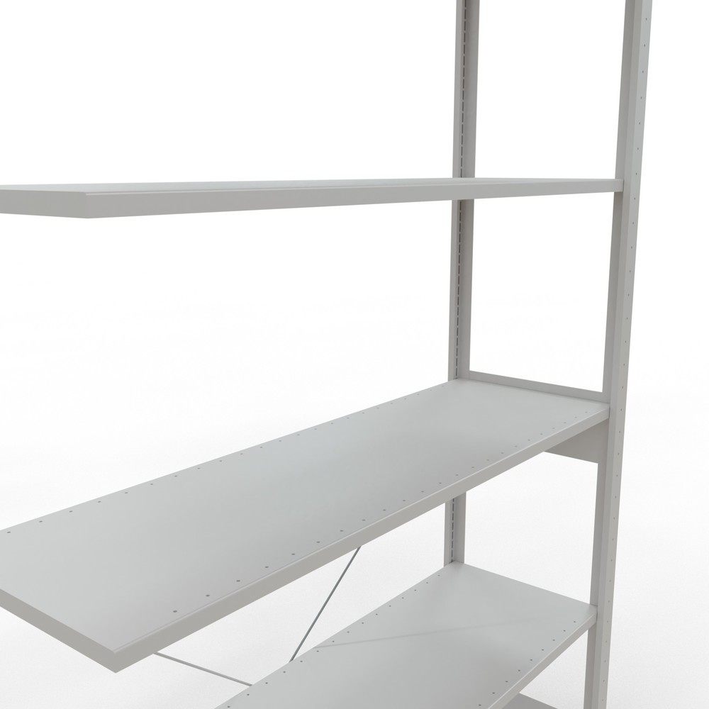Productafbeelding nr. 5: Legbordstelling SCHULTE, AE, VL 150 kg, lichtgrijs, hxbxd 2.500 x 1.300 x 400 mm