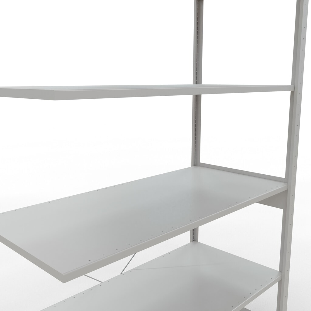 Productafbeelding nr. 5: Legbordstelling SCHULTE, AE, VL 150 kg, lichtgrijs, hxbxd 2.500 x 1.300 x 600 mm