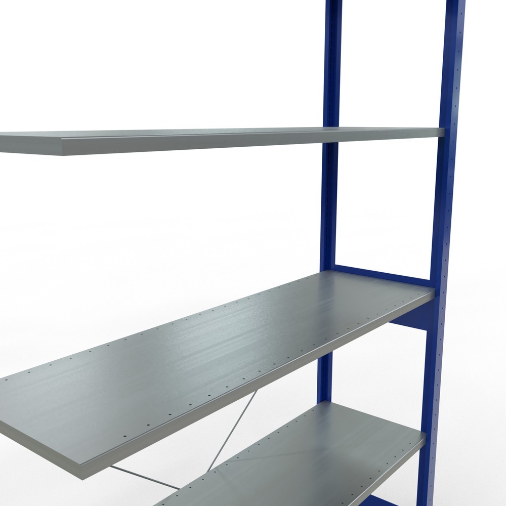 Productafbeelding nr. 5: Legbordstelling SCHULTE, AV, gentiaanblauw/verzinkt, VL 150 kg, hxbxd 2.500 x 1.300 x 400 mm