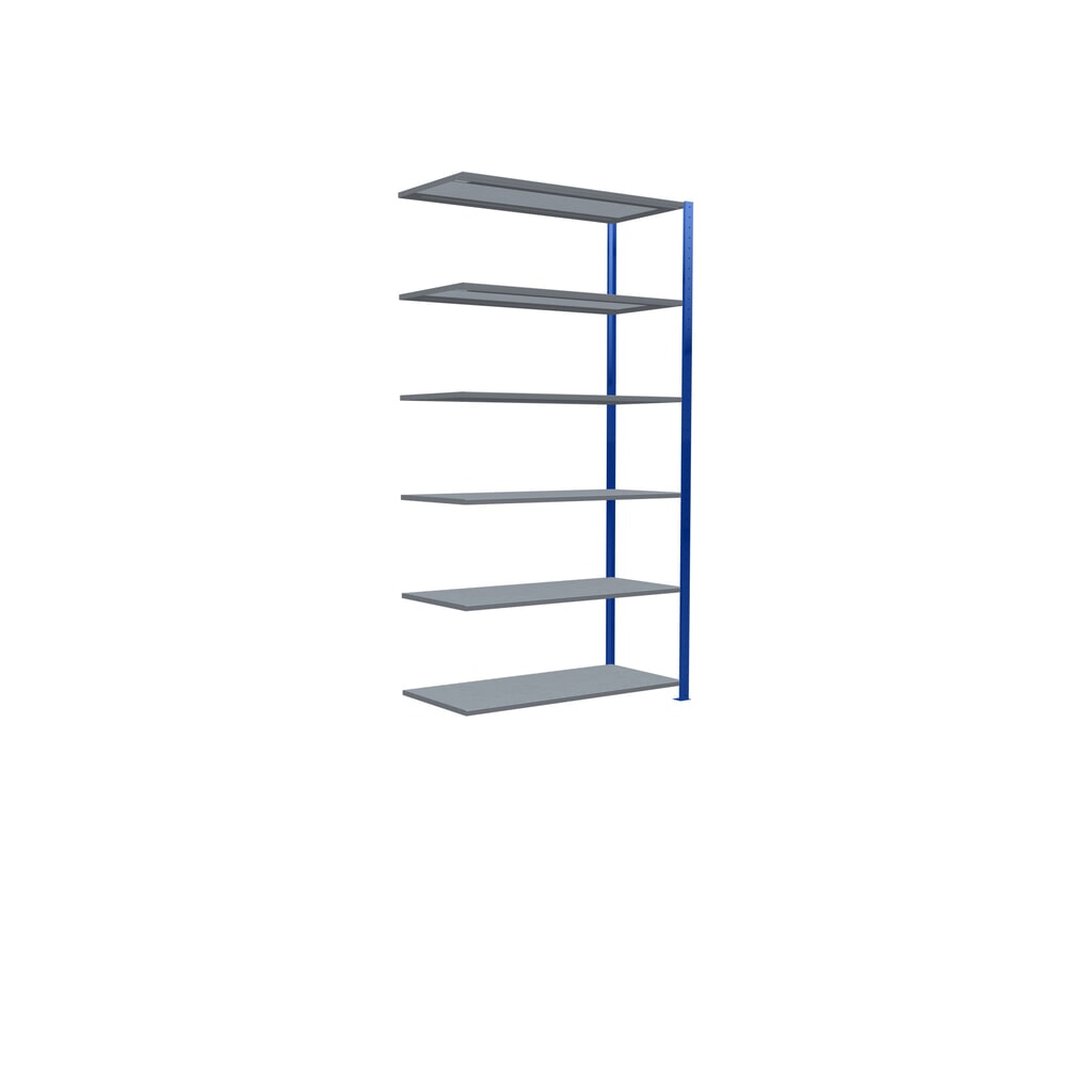 Productafbeelding nr. 2: Legbordstelling SCHULTE, AV, gentiaanblauw/verzinkt, VL 150 kg, hxbxd 2.500 x 1.300 x 600 mm