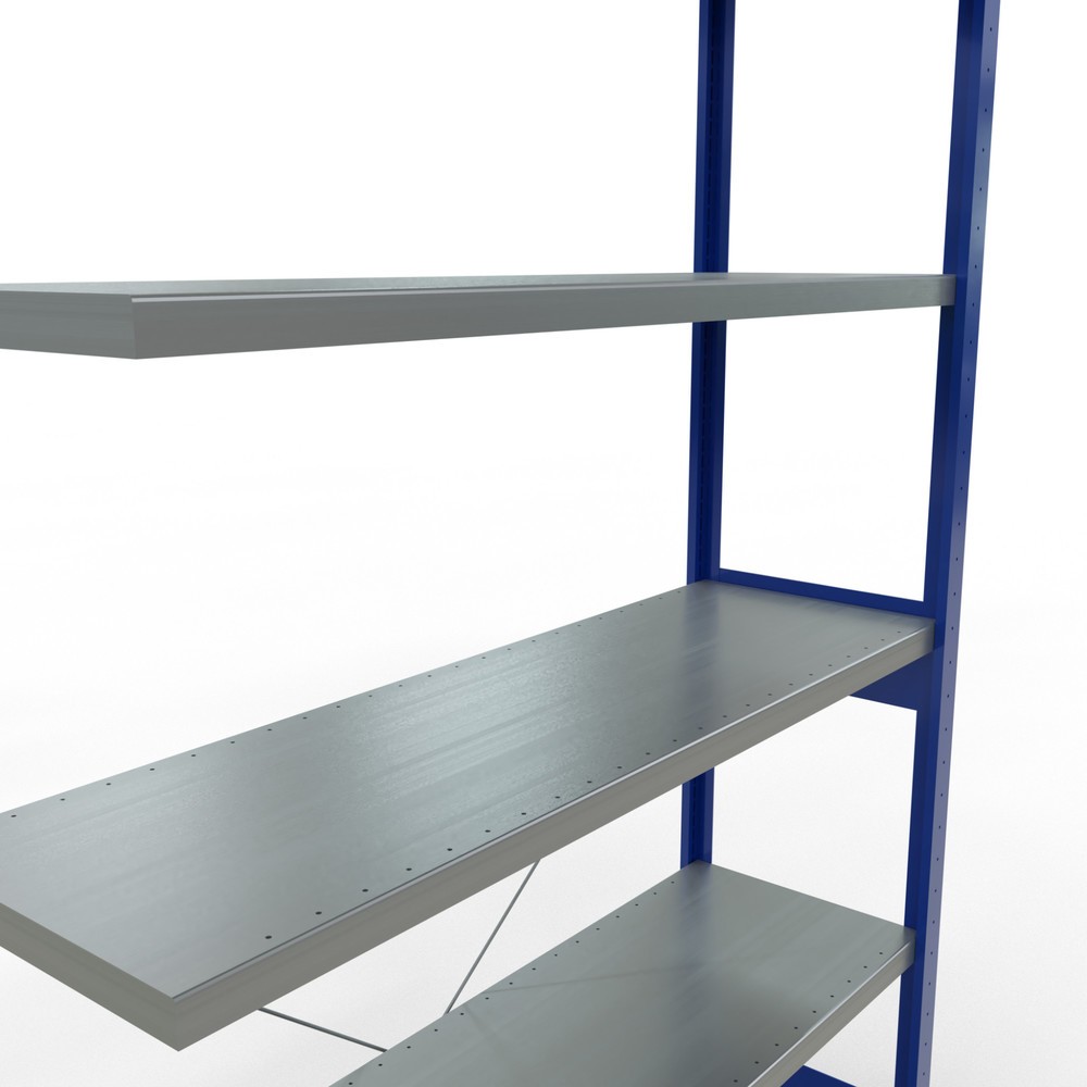 Productafbeelding nr. 5: Legbordstelling SCHULTE, AV, gentiaanblauw/verzinkt, VL 250 kg, hxbxd 2.500 x 1.300 x 400 mm