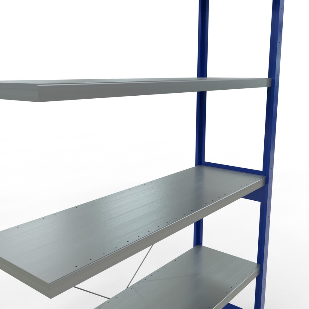 Productafbeelding nr. 5: Legbordstelling SCHULTE, AV, gentiaanblauw/verzinkt, VL 250 kg, hxbxd 2.500 x 1.300 x 400 mm