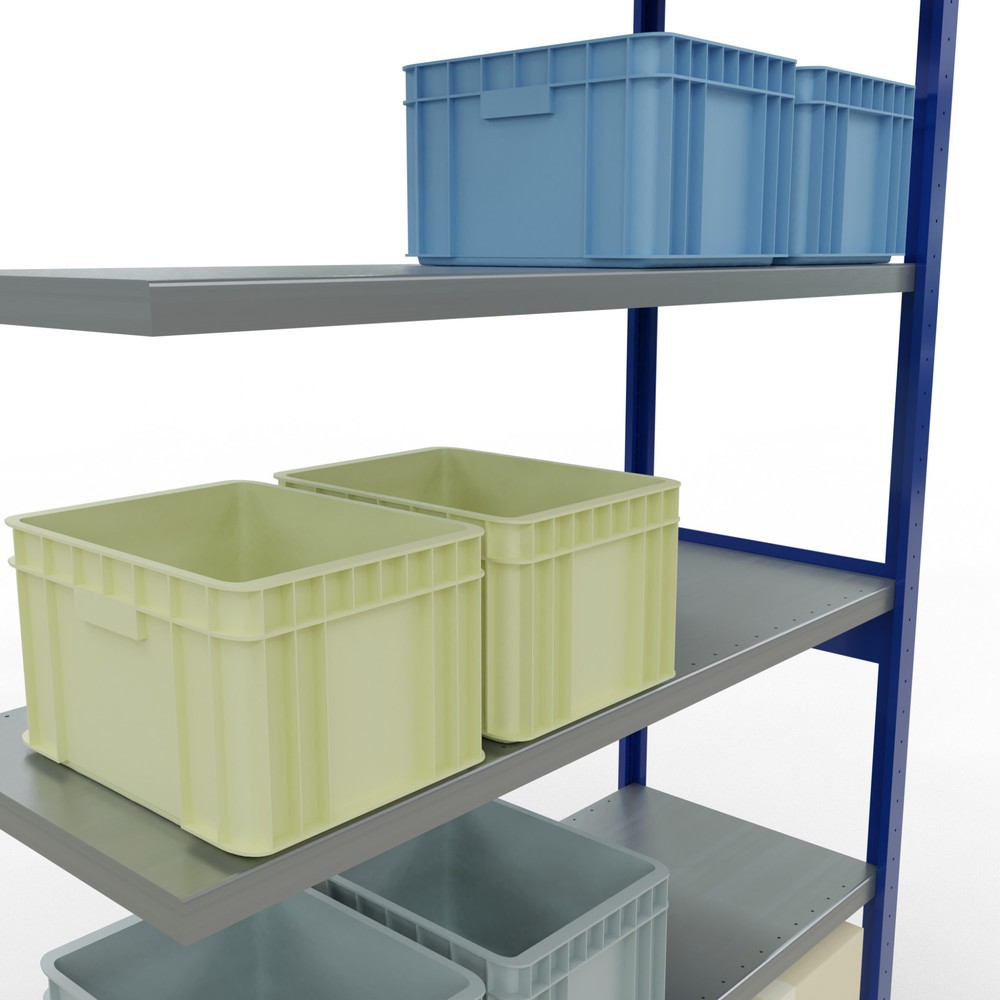 Productafbeelding nr. 4: Legbordstelling SCHULTE, AV, gentiaanblauw/verzinkt, VL 250 kg, hxbxd 2.500 x 1.300 x 500 mm