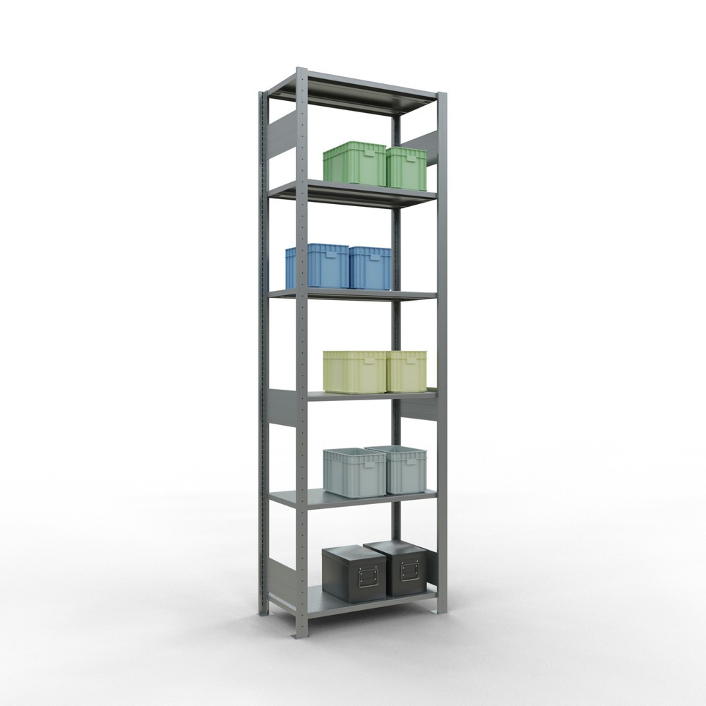 Productafbeelding nr. 2: Legbordstelling SCHULTE, verzinkt, vaklast 150 kg, hxbxd 2.500 x 810 x 436 mm