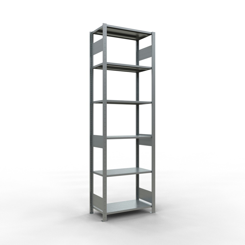 Product afbeelding: Legbordstelling SCHULTE, verzinkt, vaklast 150 kg, hxbxd 2.500 x 810 x 436 mm