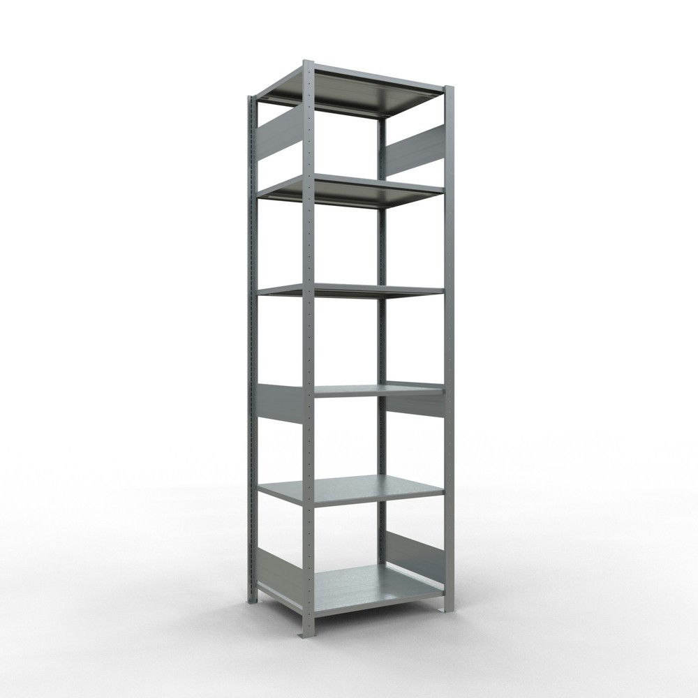 Product afbeelding: Legbordstelling SCHULTE, verzinkt, vaklast 150 kg, hxbxd 2.500 x 810 x 636 mm