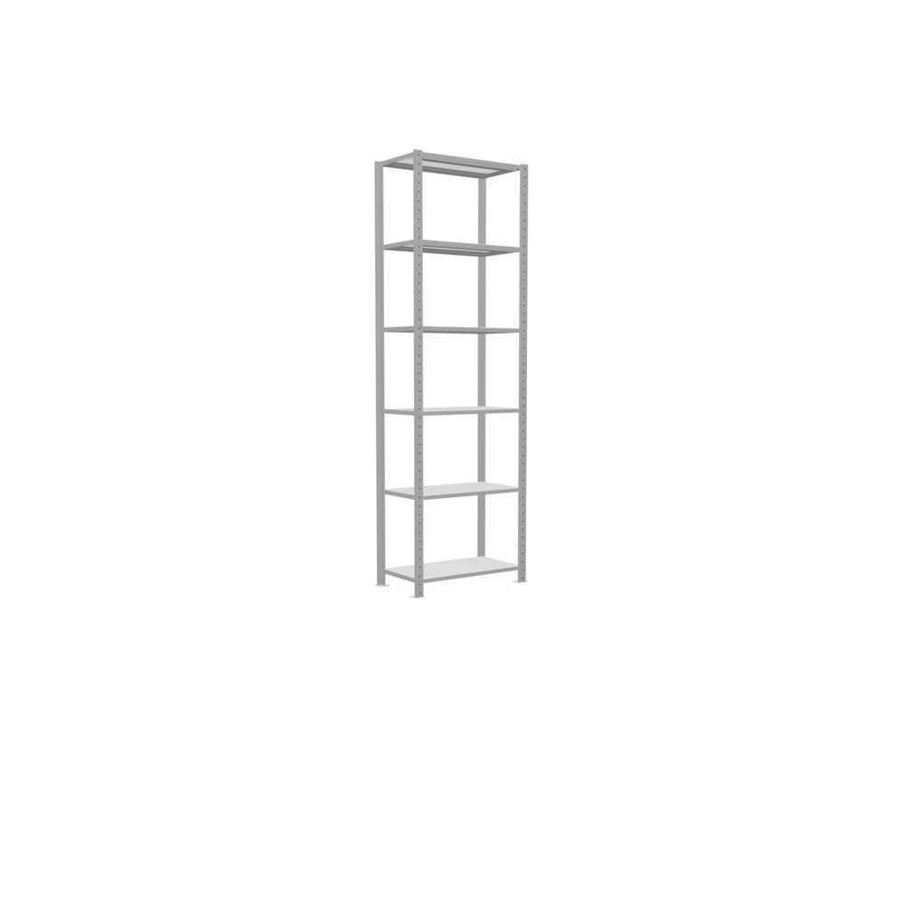 Productafbeelding nr. 2: Legbordstelling SCHULTE, lichtgrijs, vaklast 150 kg, hxbxd 2.500 x 810 x 436 mm