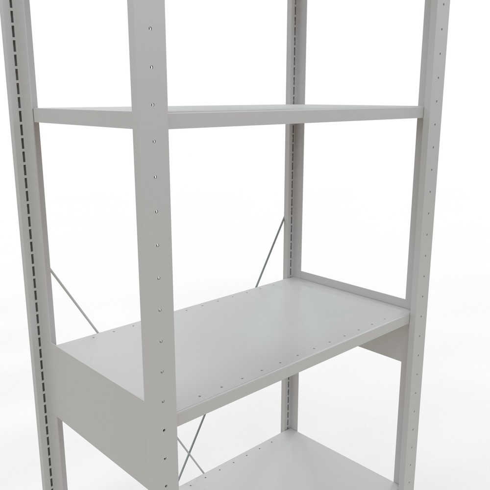 Productafbeelding nr. 5: Legbordstelling SCHULTE, lichtgrijs, vaklast 150 kg, hxbxd 2.500 x 810 x 436 mm