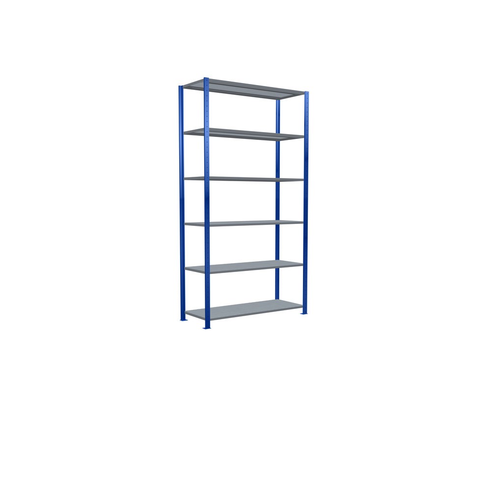 Productafbeelding nr. 2: Legbordstelling SCHULTE, gentiaanblauw / verzinkt, vaklast 250 kg, hxbxd 2.500 x 1.360 x 536 mm