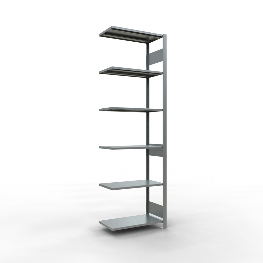 Product afbeelding: Legbordstelling SCHULTE met inhaaksysteem, AV, VL 150 kg, verzinkt, hxbxd 2.500 x 750 x 400 mm