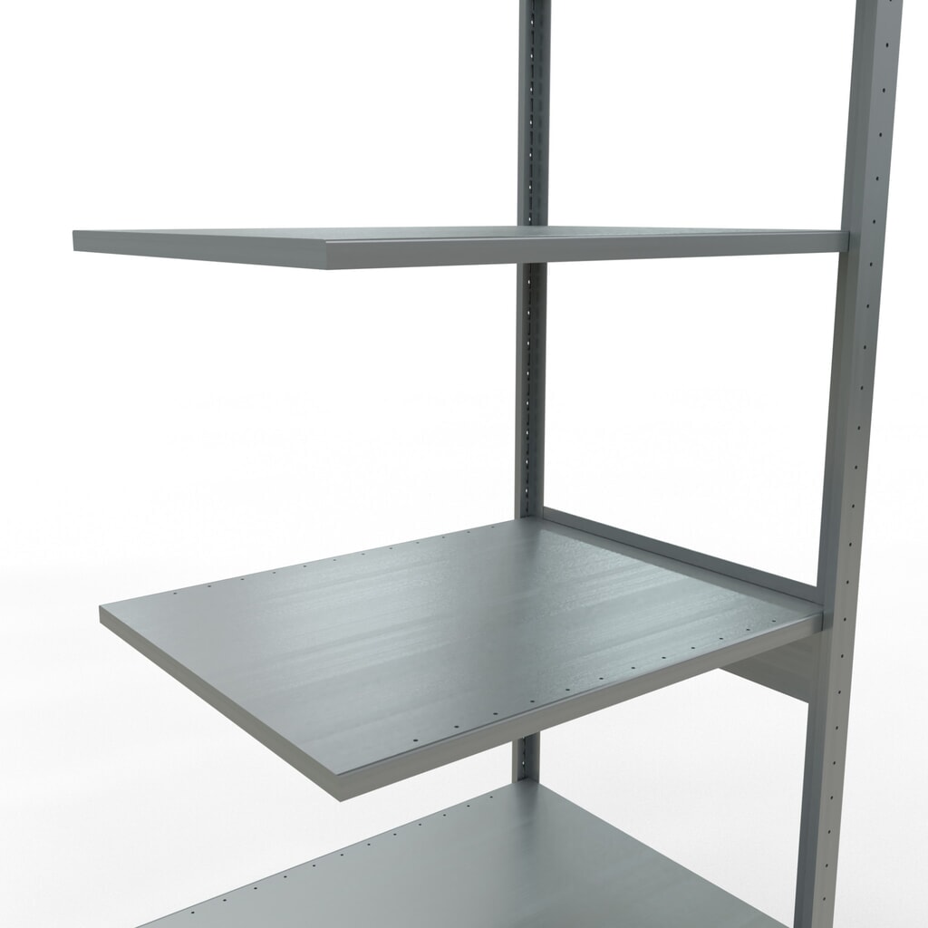 Legbordstelling SCHULTE met inhaaksysteem, AV, VL 150 kg, verzinkt, hxbxd 2.500 x 750 x 600 mm Productafbeelding nr. 4: Legbordstelling SCHULTE met inhaaksysteem, AV, VL 150 kg, verzinkt, hxbxd 2.500 x 750 x 600 mm