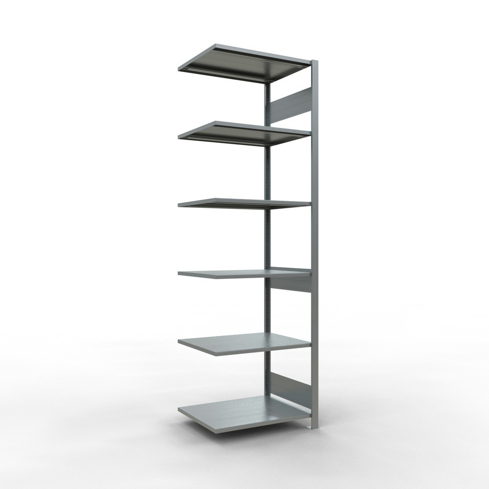 Product afbeelding: Legbordstelling SCHULTE met inhaaksysteem, AV, VL 150 kg, verzinkt, hxbxd 2.500 x 750 x 600 mm