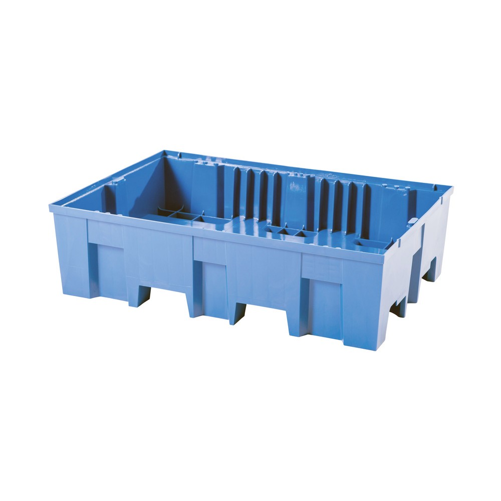 Product afbeelding: Lekbak asecos® van PE, 1x 200 l, HxBxD 350 x 865 x 1245 mm, zonder rooster