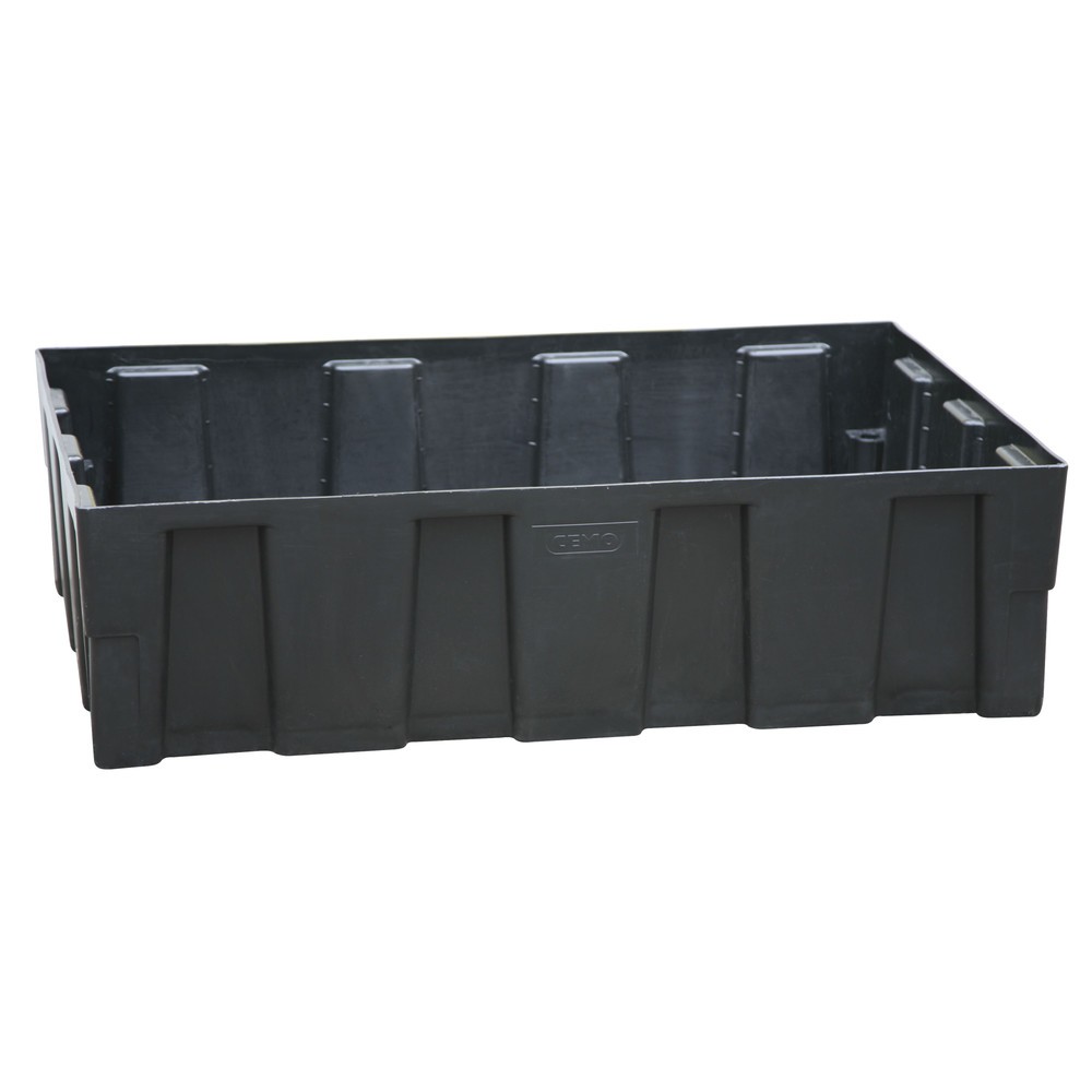 Product afbeelding: Lekbak CEMO Euro-PE 250/2, inhoud 250 liter, zonder rooster