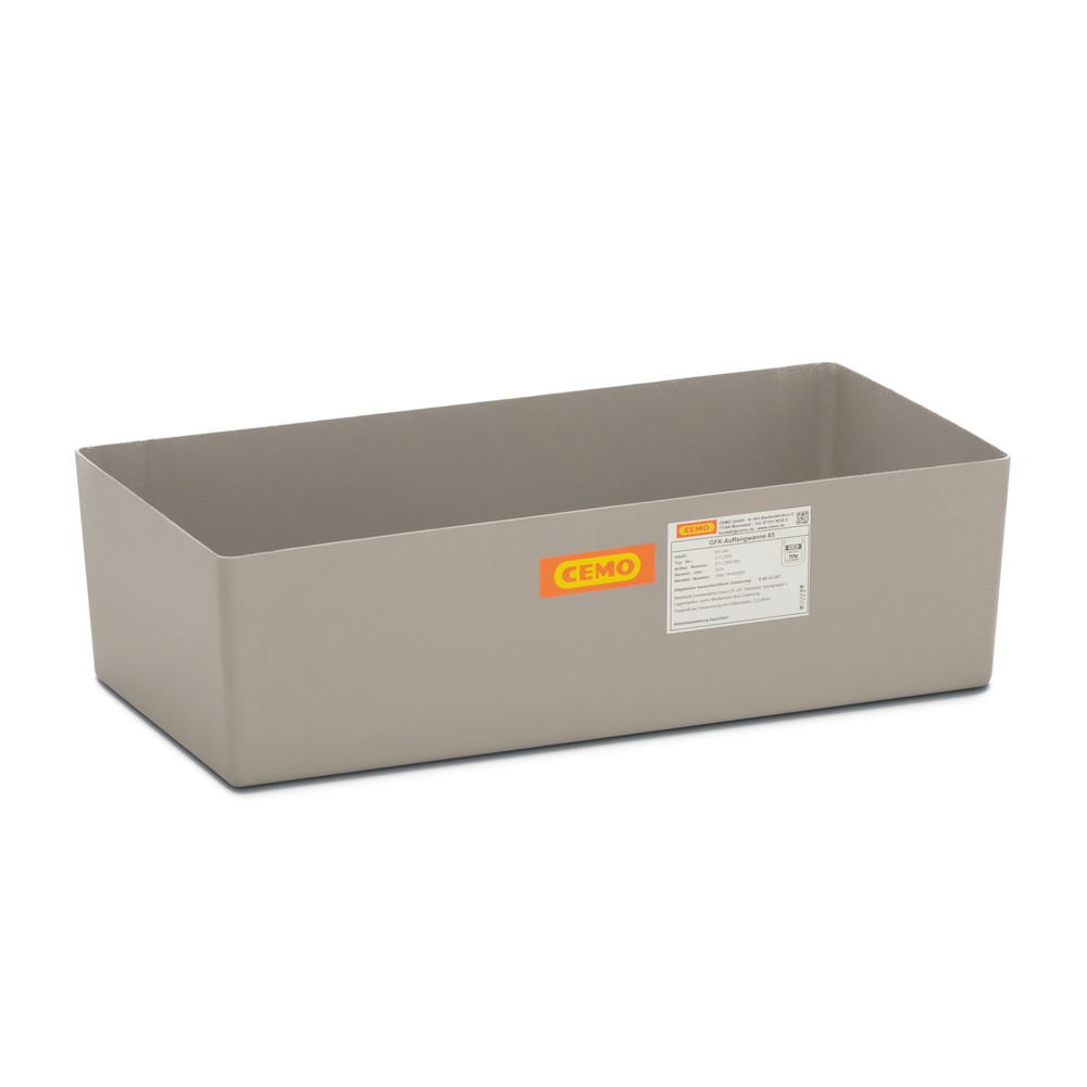 Product afbeelding: Lekbak CEMO van GVK, h x b x d 240 x 420 x 820 mm