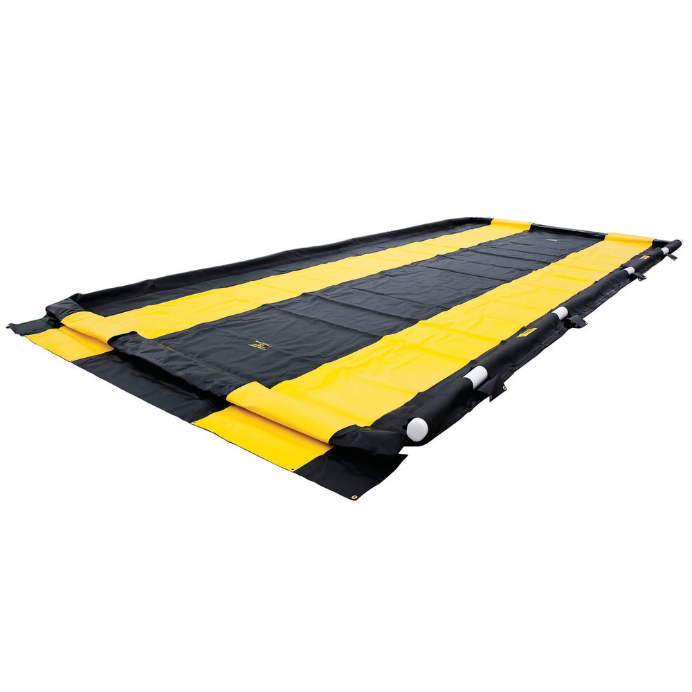 Product afbeelding: Lekbak Justrite QuickBerm® Lite, berijdbaar, inhoud 2.840 l