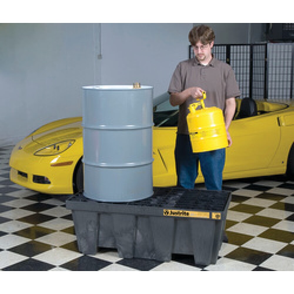 Productafbeelding nr. 2: Lekbak Justrite®, 2 x 200 l, inhoud 250 l, zwart