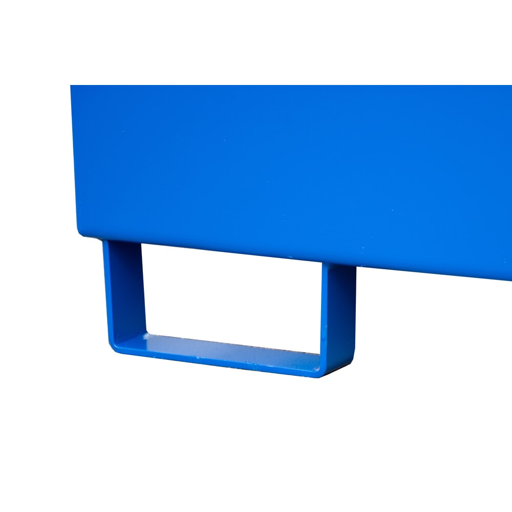 Productafbeelding nr. 2: Lekbak Steinbock® van staal voor 1 x KTC/IBC, incl. aftapaansluiting, blauw