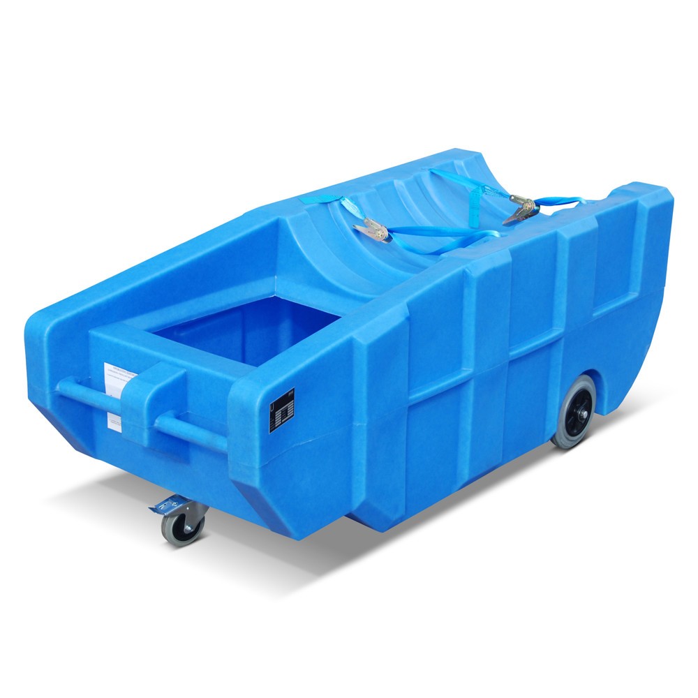 Product afbeelding: Lekbak voor vaten van 200 liter, PE, verrijdbaar