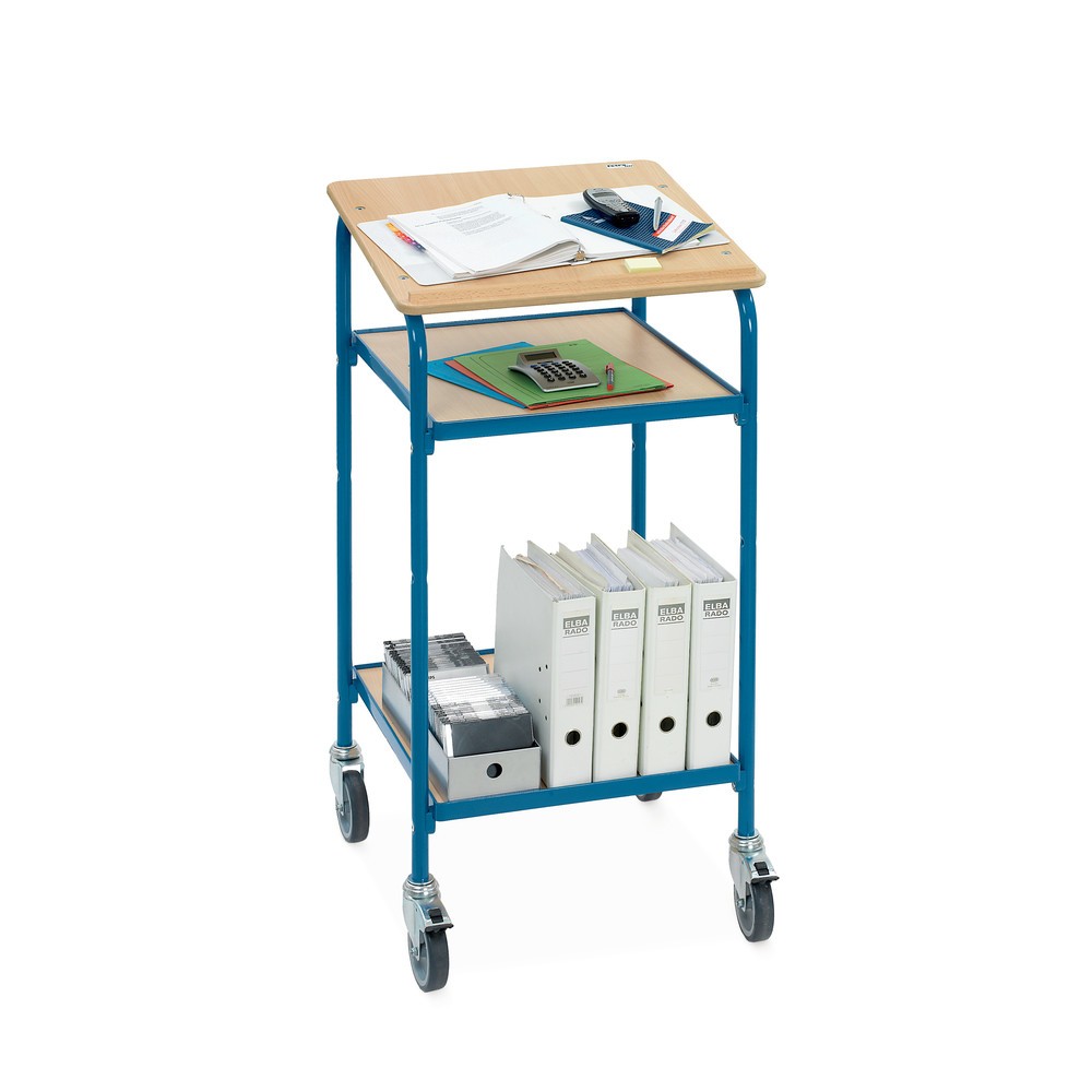 Productafbeelding nr. 3: Lessenaar fetra® Premium, open, 2 aflegvlakken
