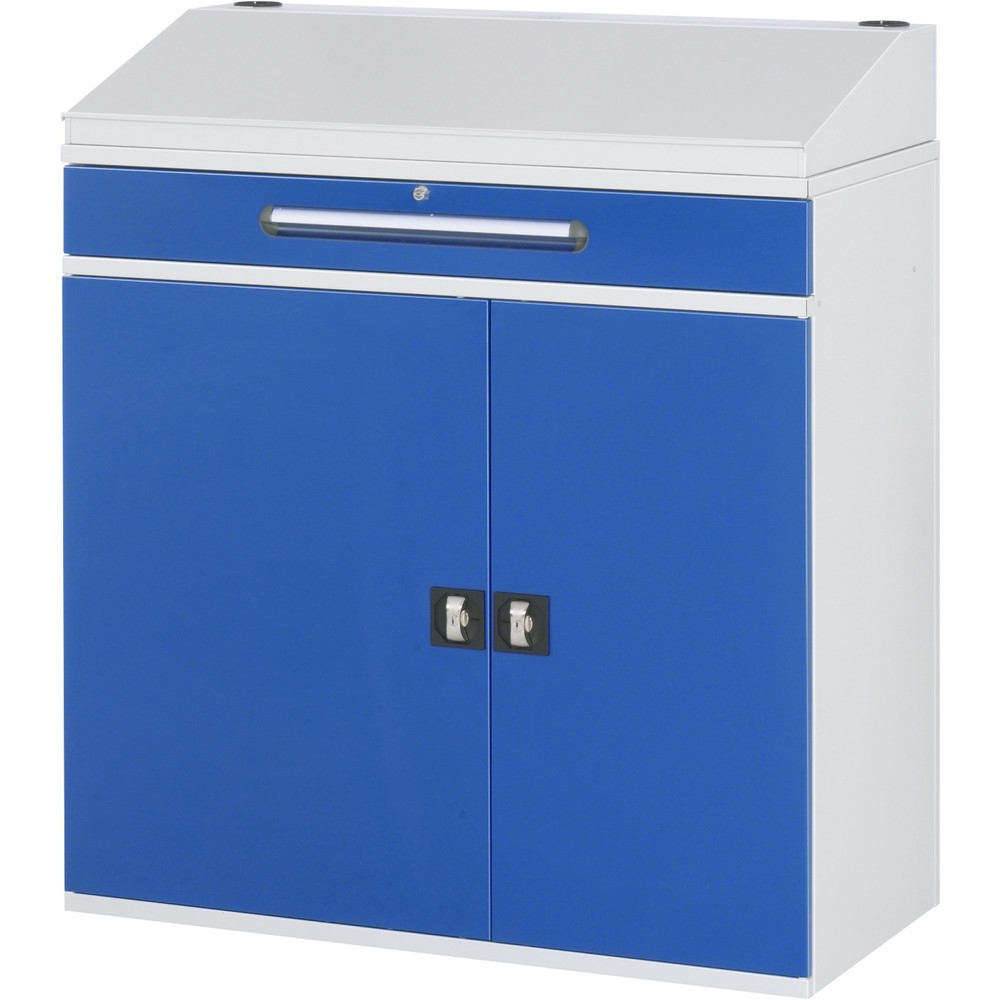 Productafbeelding nr. 3: Lessenaar RAU, hxbxd 1.110-1.220 x 1.100 x 520 mm, lade 1 x 120 mm