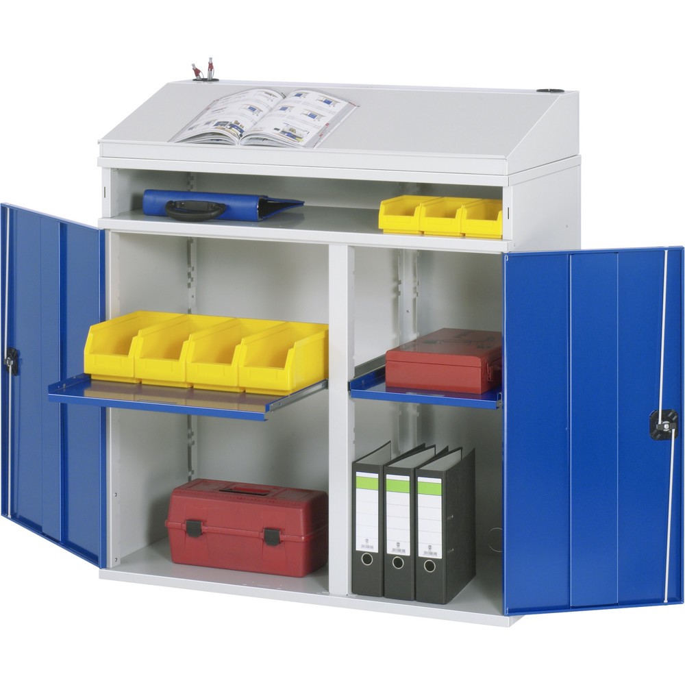 Product afbeelding: Lessenaar RAU, hxbxd 1.110-1.220 x 1.100 x 520 mm, zonder lades