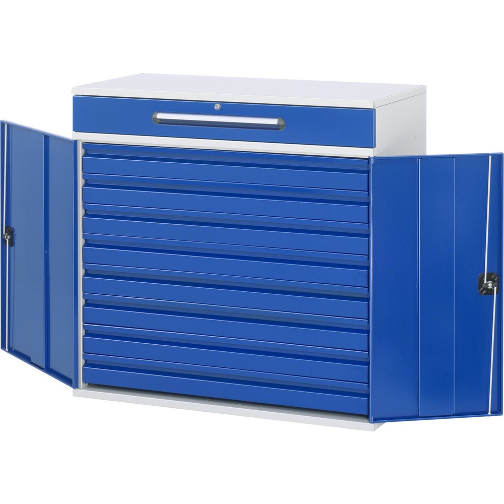 Productafbeelding nr. 4: Lessenaar RAU, hxbxd 1.060 x 1.100 x 520 mm, lades 8 x 80, 1 x 120 mm