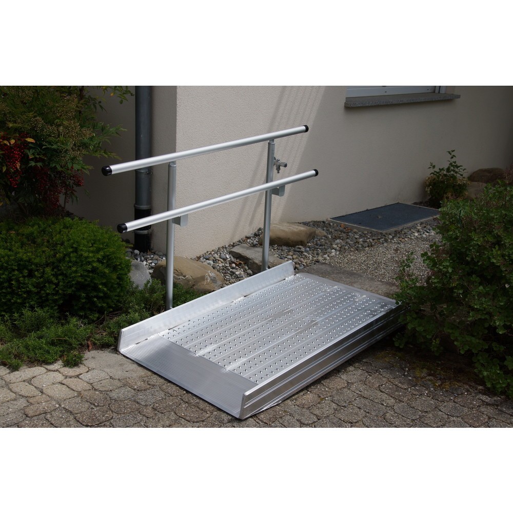 Product afbeelding: Leuning voor oprijplaat met steunvlak Altec, lengte 1.500 mm