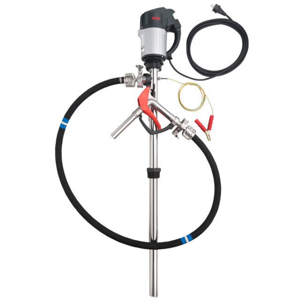 Product afbeelding: Levensmiddelen- / farmaceutische pompset FLUX, voor vaten van 200 liter, Ex-zone