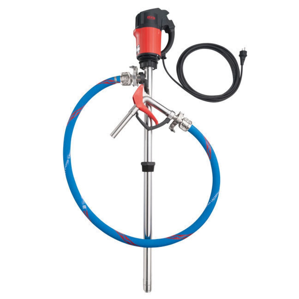 Levensmiddelen- / farmaceutische pompset FLUX, voor vaten van 200 liter Product afbeelding: Levensmiddelen- / farmaceutische pompset FLUX, voor vaten van 200 liter