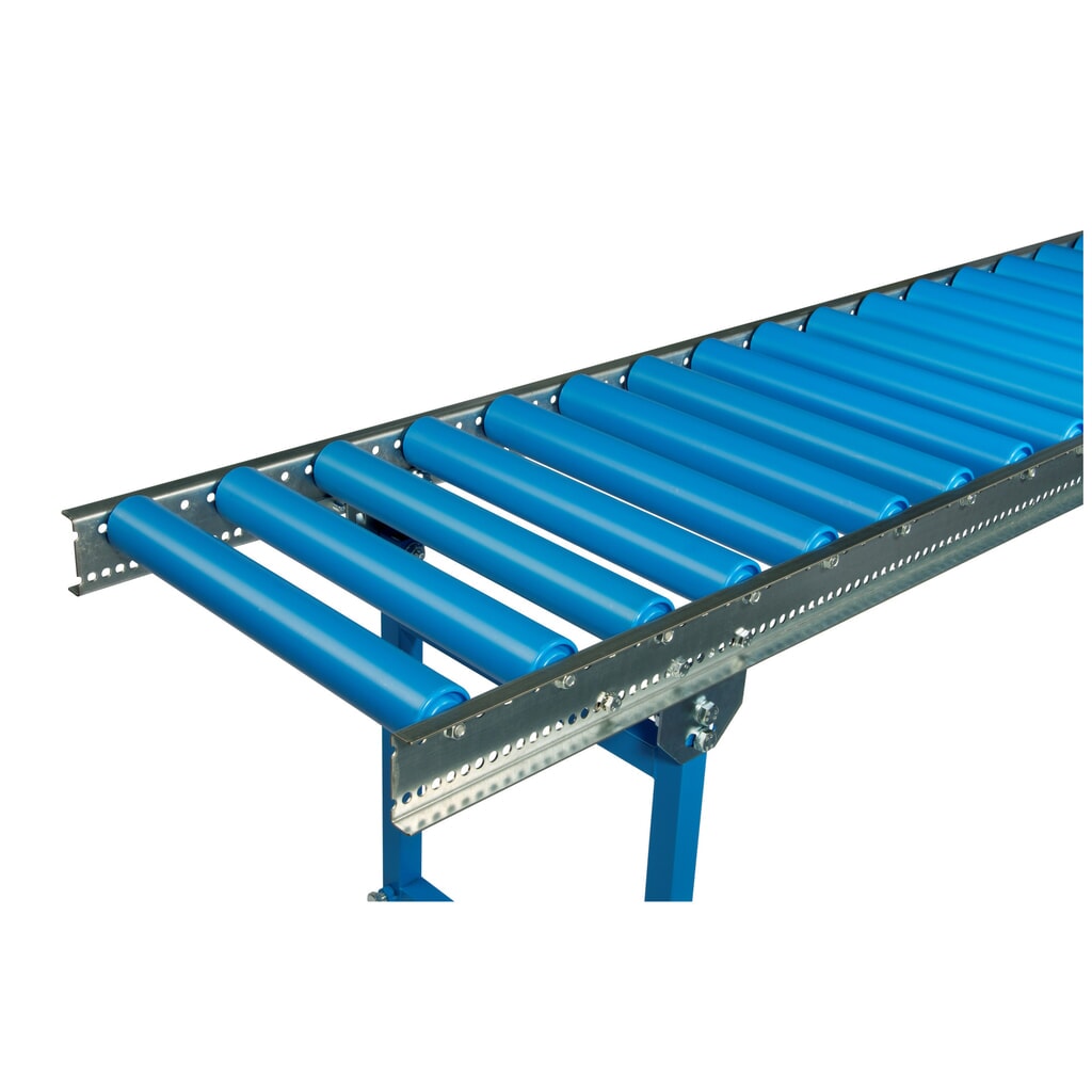 Product afbeelding: BLUME lichte rollenbanen, kunststof wielen, Ø 50 mm, Baanlengte 1 m, Baanbreedte 300 mm, Asafstand 100 mm