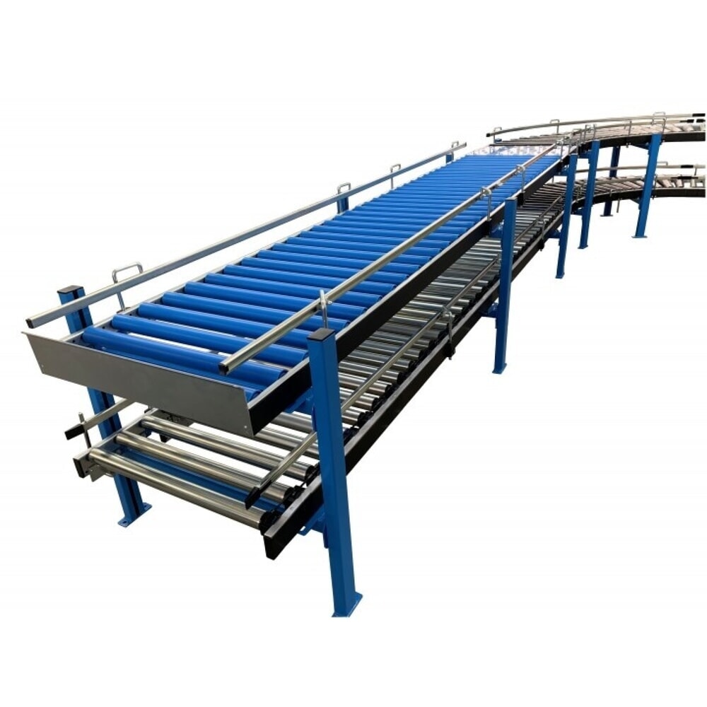 Productafbeelding nr. 4: Lichte rollenbaan, rollen van kunststof, Ø 50 mm, lxb 2.000 x 300 mm, asafstand 75 mm