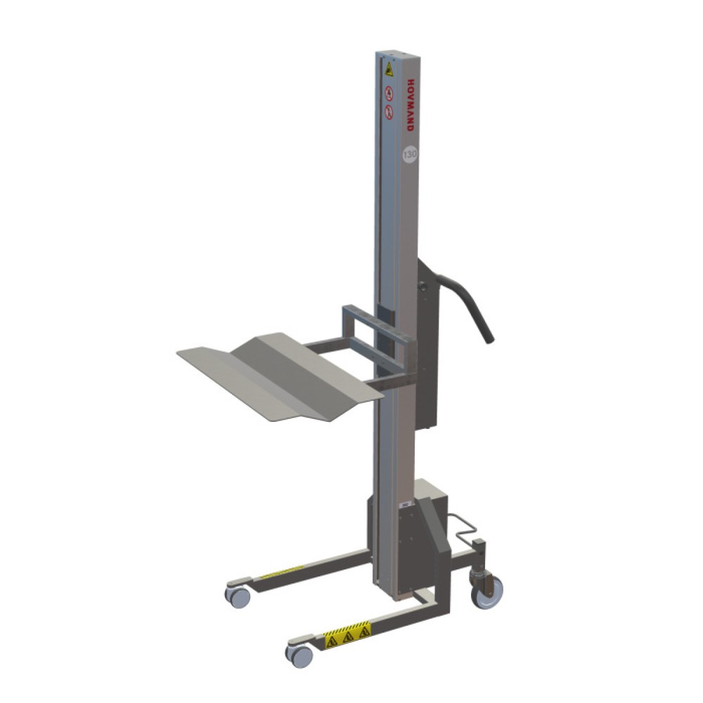 Productafbeelding nr. 1: Lift HOVMAND met golfplatform voor rollen tot 100 kg, hefhoogte 1.642 mm, DV 130 kg