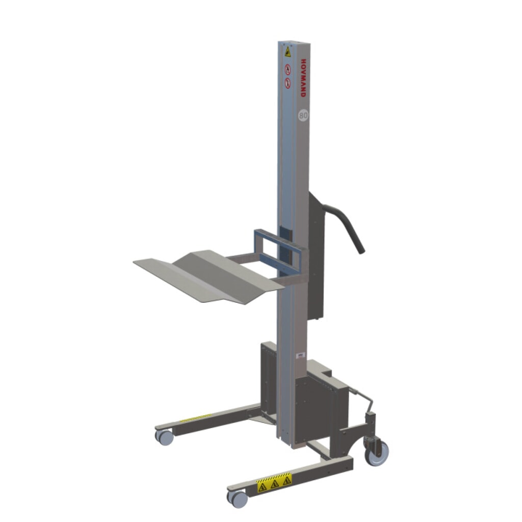 Lift HOVMAND met golfplatform voor rollen tot 50 kg, hefhoogte 1.242 mm, DV 80 kg Productafbeelding nr. 1: Lift HOVMAND met golfplatform voor rollen tot 50 kg, hefhoogte 1.242 mm, DV 80 kg