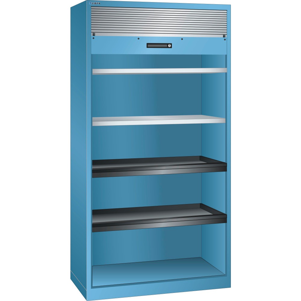 Rolluikkast LISTA, (bxdxh) 1000x580x1950 mm, 4 verstelbare legborden