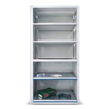 Ladestelling LISTA Premium, basiselement, 2 uitschuifbare legborden
