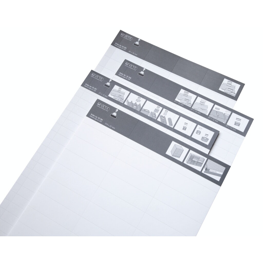 Product afbeelding: LISTA-Script etiketten voor opschriftlijsten