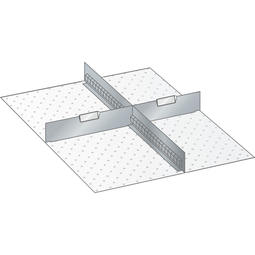 LISTA set sleufwanden en scheidingspanelen 27x36E, (bxd) 459x612 mm, 1 sleufwand, 2 scheidingspanelen, voor fronthoogte 75 mm Product afbeelding: LISTA set sleufwanden en scheidingspanelen 27x36E, (bxd) 459x612 mm, 1 sleufwand, 2 scheidingspanelen, voor fronthoogte 75 mm