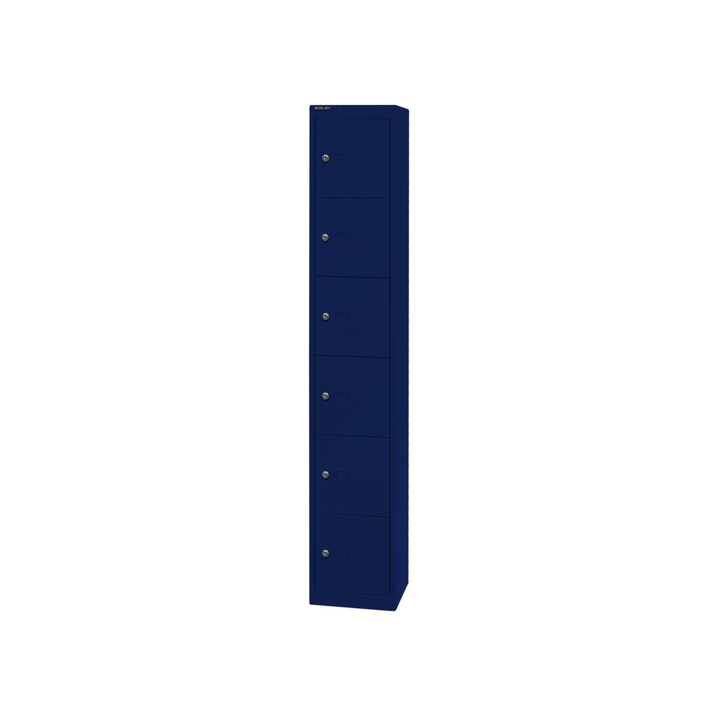 Productafbeelding nr. 3: Locker BISLEY, 6 vakken, diepte 305 mm, oxfordblauw