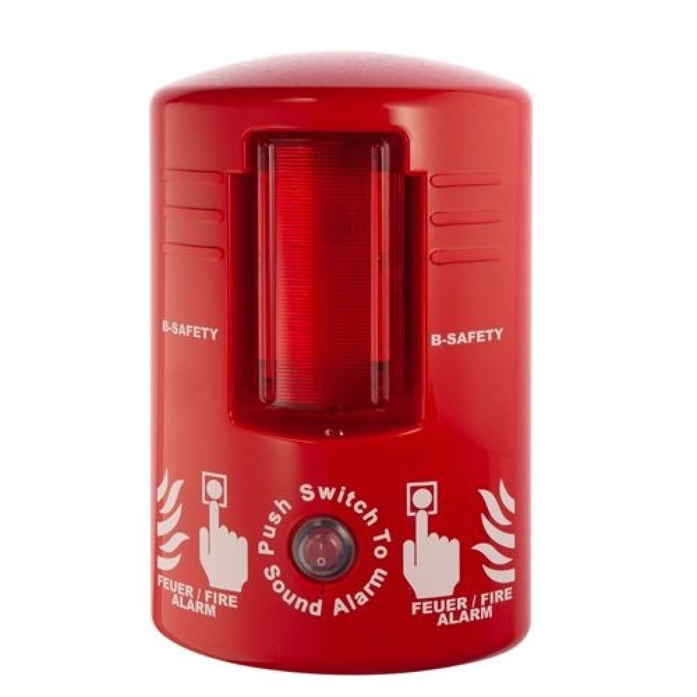 Product afbeelding: Lokale brandmelder B-Safety TOP-ALARM, met sirene en flitslicht