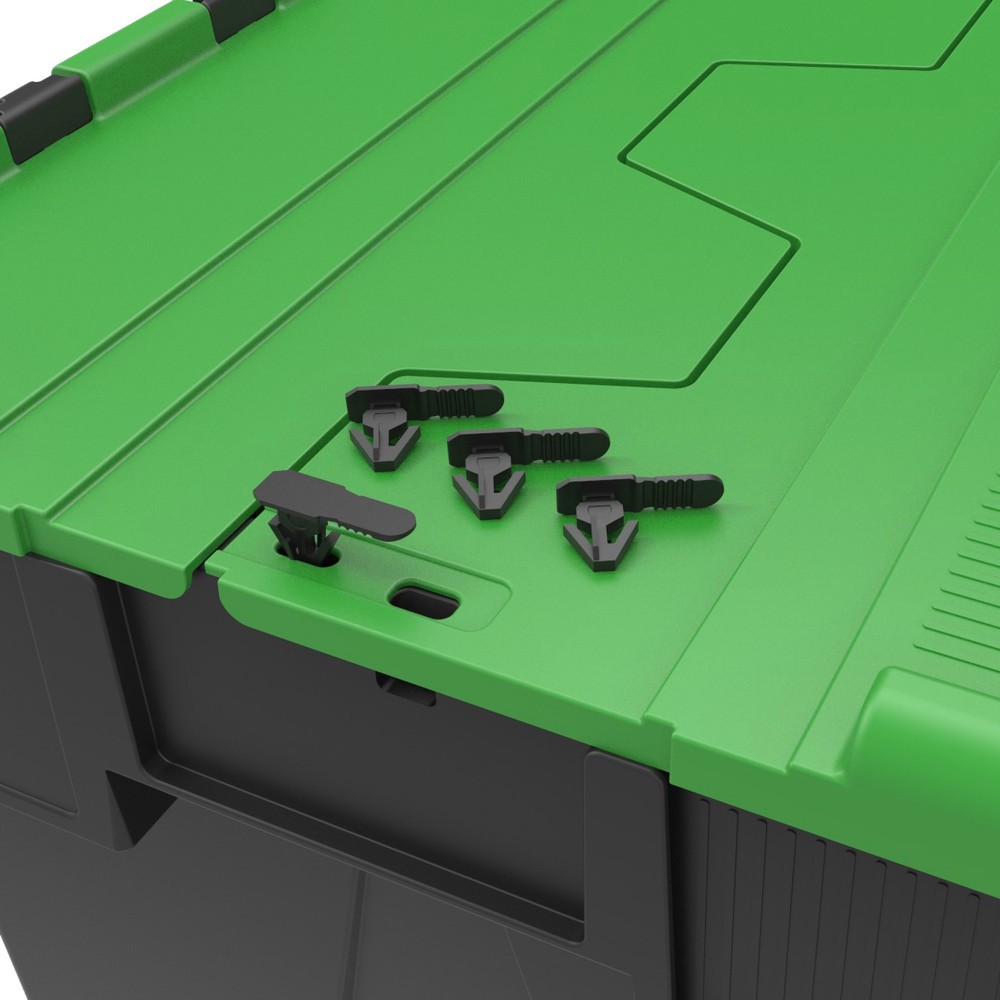 Product afbeelding: Loodjes voor herbruikbare stapelbak met klapdeksel, 1 stuks/VE