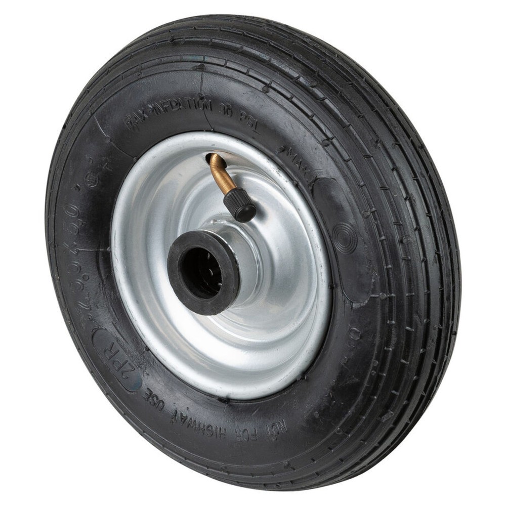 Product afbeelding: Luchtwiel, gegroefd profiel, rollager, Ø x breedte 200 x 50 mm, draagvermogen 80 kg
